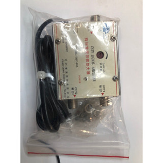 傳統有線電視訊號放大分配器「一對二」