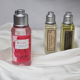〔全新商品〕L'OCCITANE 歐舒丹 玫瑰沐浴膠(75ml)歐舒丹馬鞭草1+1 沐浴膠30ml/洗髮乳30ml 沙宣