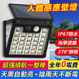 🔥桃園12小時出貨🔥太陽能人體感應壁燈 太陽能led燈 壁燈 戶外燈 照明燈 戶外感應燈 庭院燈 戶外陽臺燈 太陽能燈