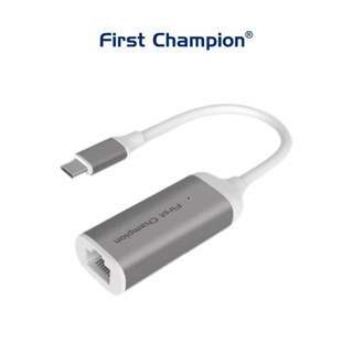 【First Champion】 USB 3.1 Gen 2 Type-C 轉乙太網埠(RJ45) 轉接器 電腦轉接器