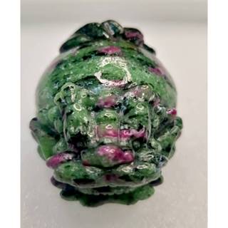 1977水晶鋪### 花綠寶龍龜 #01 顏色漂亮 礦石 風水 擺件 擋煞 避邪 招財 貴人 新賣場特價中