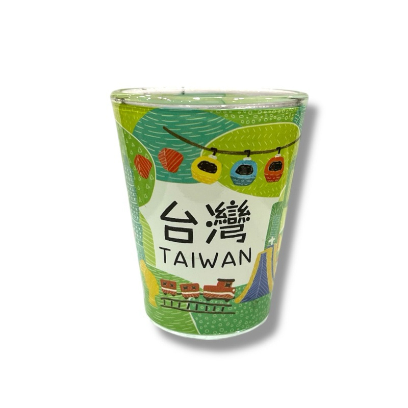 咱的台灣 Just Taiwan 台灣特色紀念品 台灣禮品 聖誕禮物 台灣景點 繪本風格台灣小酒杯