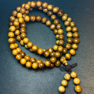 【石至名歸】臺灣現貨 實體店鋪 金絲楠木小葉楨楠8mm x 108顆念珠 佛珠手串 附精美盤玩袋