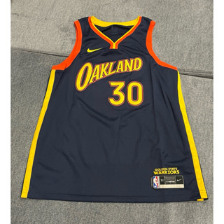 Nike NBA金州勇士隊Stephen Curry球迷版球衣（二手/XL/52號) 2020-2021賽季城市版球衣