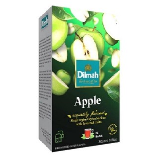 新貨到【即享萌茶洋行】Dilmah帝瑪蘋果茶(帝瑪蘋果口味紅茶)20茶包/盒促銷中