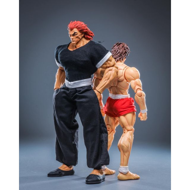 地表最強生物！《刃牙》範馬勇次郎 模型 盒裝 港版 可動 範馬刃牙 範馬勇次郎 可動盒裝手辦模型