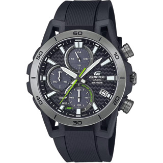 【CASIO 卡西歐】EDIFICE 太陽能 纖薄動感運動風計時手錶 EQS-960PB-1AV 44.5mm
