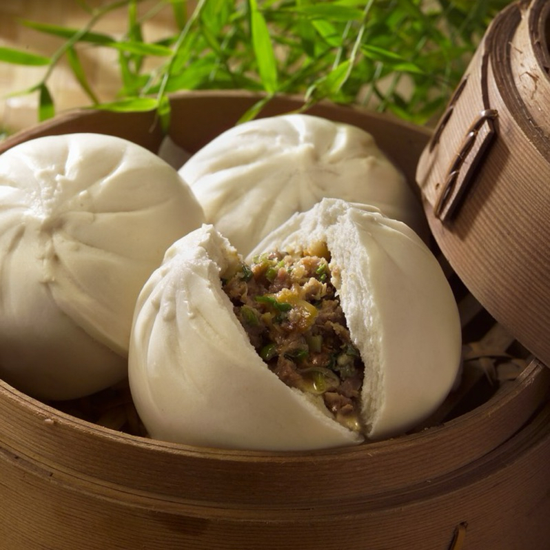 【中和包子】招牌肉包(大肉包)一顆25元˙630g/包(五入裝) 全家冷凍超取限購14包