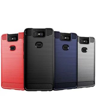 ASUS ZenFone 6 ZS630KL 碳纖維 ZS630KL 防摔手機殼 I01WD 保護殼 手機殼
