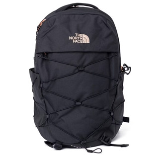 【二手】THE NORTH FACE BOREALIS 黑 金屬粉標 後揹包