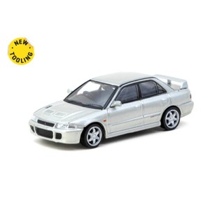 【現貨】TARMAC WORKS 1/64三菱 Lancer GSR Evolution Silver 2024 展會限
