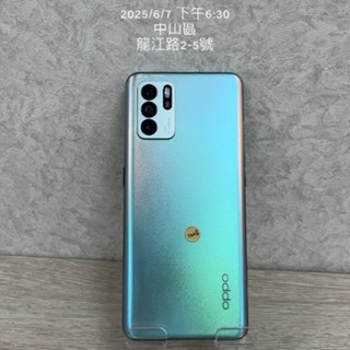 【螢幕刮痕】OPPO Reno6z 5G 128G 藍色 6.43吋 歐珀 二手機 臺北 中山 實體門市 J1408