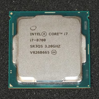 Intel Core I7 8700 TB 4.6G 快取 12MB LGA 1151 六核 十二緒 八代 CPU