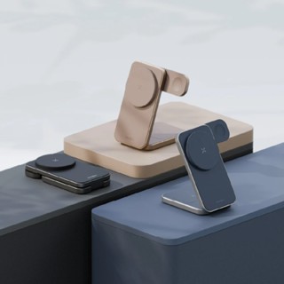 【Energea】 Magtrio Plus 三合一Qi2折疊磁吸無線充電座