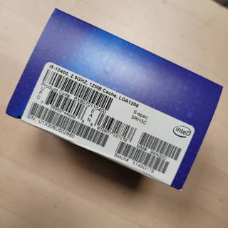全新盒裝 INTEL i5 10400 有內顯 (6核12緒) 含風扇/處理器/CPU/1200