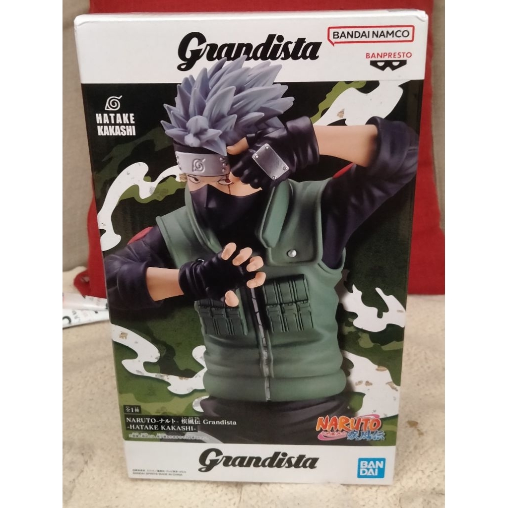 【現貨】 日版 Grandista 旗木卡卡西 火影忍者 漩渦鳴人宇智波鼬自來也九喇嘛帶土佐助無 公仔 模型 卡卡西公仔