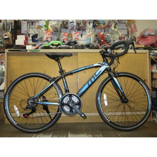 【冠鑫自行車】美騎樂 ML-R193S SHIMANO 21速 鋁合金 24吋彎把公路車 童車 小鐵人 黑藍 高雄
