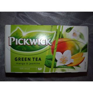 PICKWICK 荷蘭茶包 百年品牌 綠茶花果茶組合 綜合水果茶 芒果 茉莉 芒果茉莉綠茶 純天然 水果茶 1盒20入