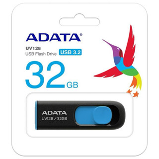 ADATA 威剛UV128 USB3.2 Gen1 隨身碟 32G 藍色