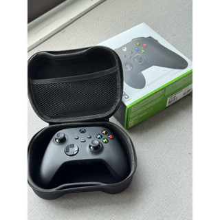 XBOX 原廠無線控制器 手把 Xbox Series S/X PC 適用(磨砂黑)+硬殼收納包