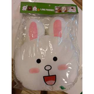 兔兔 大抱枕 ( 午安枕、暖手枕、腰枕 ) LINE FRIENDS CONY 長38x寬36x高18 cm