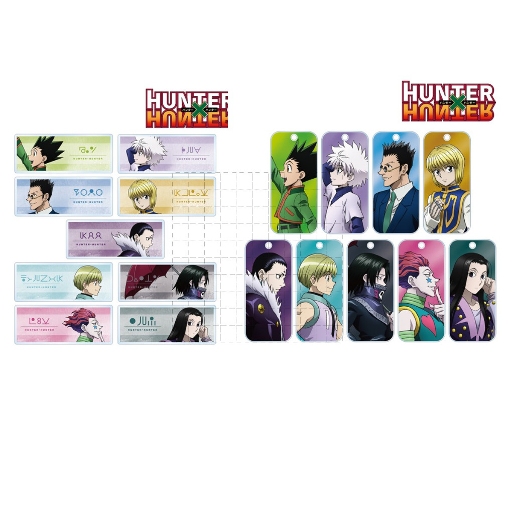 全職獵人 hunter 走路 壓克力 吊飾 奇犽 小傑 西索 酷拉皮卡 伊耳謎 庫洛洛 飛坦 步行