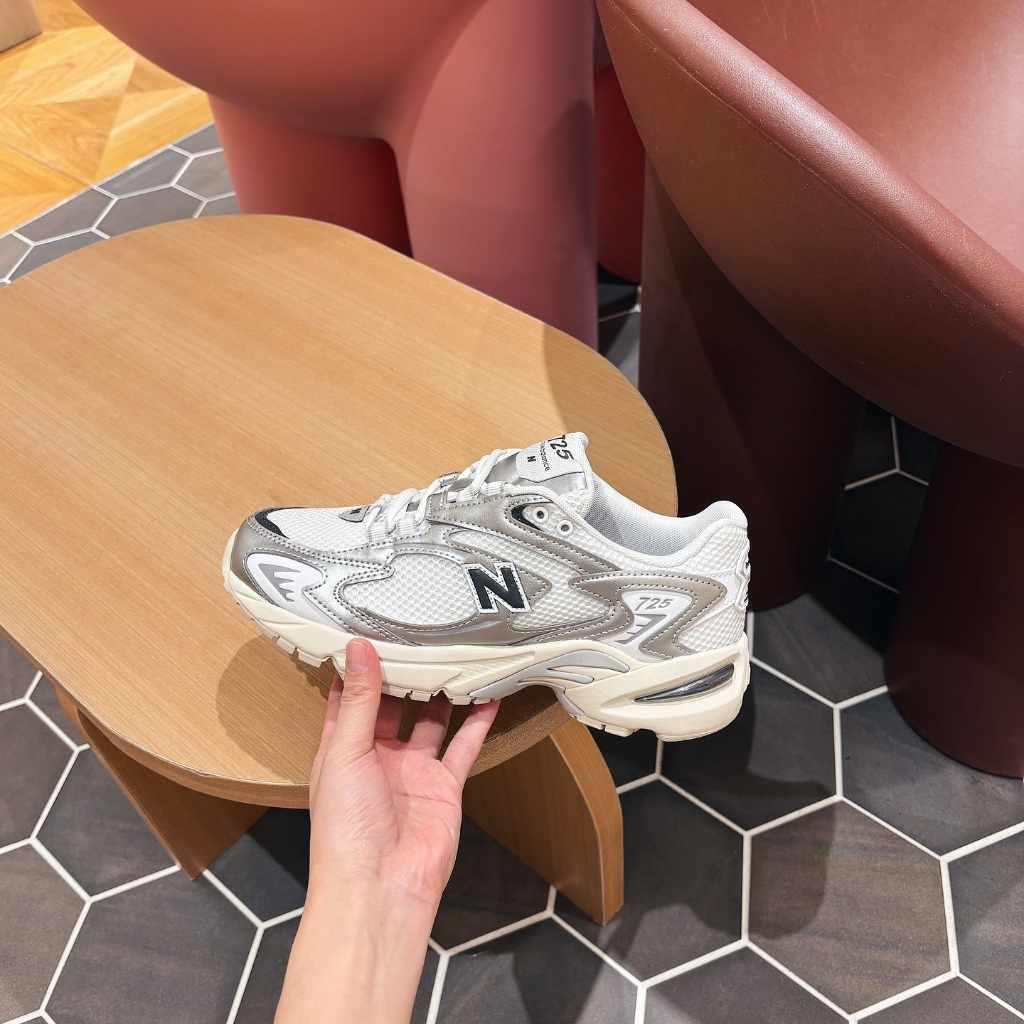 新款🔺New Balance 725 日本新款 液態銀 深藍白銀 銀色 男女 復古鞋 ML725CG