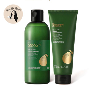 COCOON Dầu gội + Dầu xả bưởi Cocoon giảm gãy rụng tóc 越南柚子洗髮