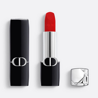 （全新）Dior- 經典紅唇指彩組禮盒/ 藍星唇膏#999 經典緞光& 亮彩指甲油#999經典正紅