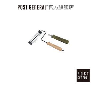 POST GENERAL｜可替換木把清潔滾輪 打掃道具 黏塵器 黏貼滾筒 除塵滾筒 粘頭髮 地板清潔 日本製 官方旗艦店