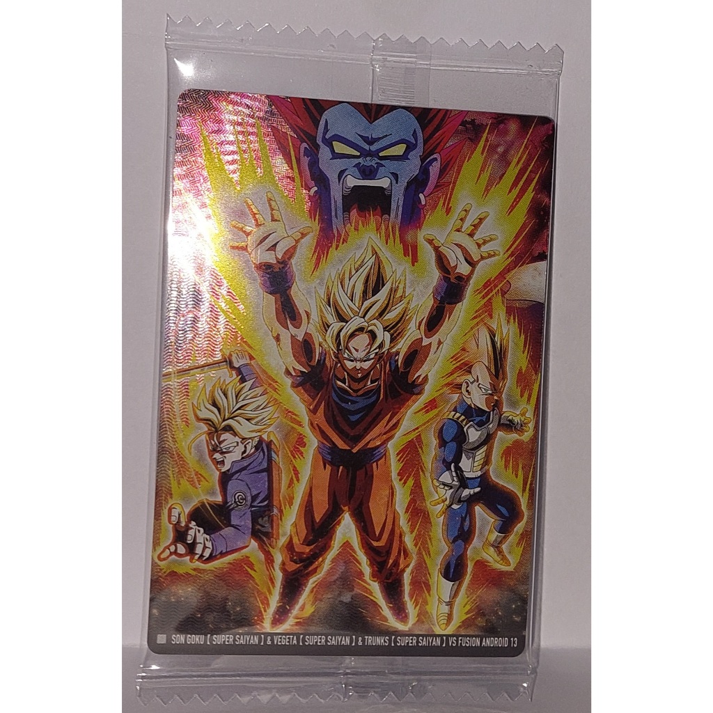七龍珠 Dragonball 日版 萬代 威化餅卡 非萬變卡 閃卡 5-24 N (全新未拆封) 請看商品說明