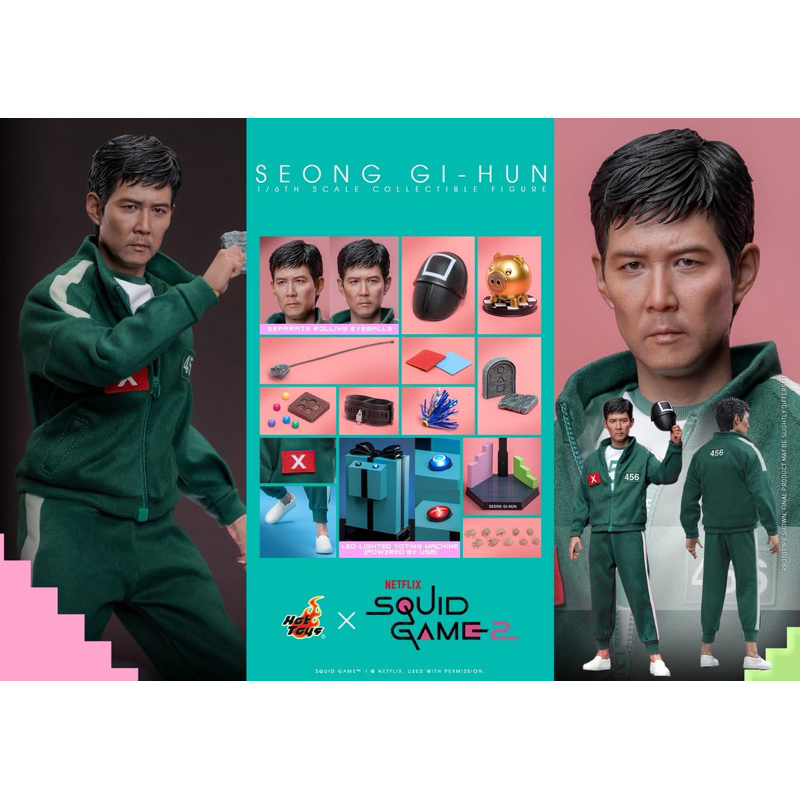 頑聚同樂會 預購 HOTTOYS TMS153 魷魚遊戲2 成奇勳 李政宰 SquidGame NETFLIX 生日禮物