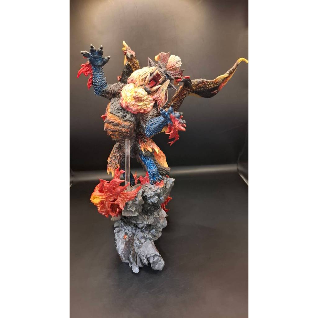 魔物獵人 炎王龍傀異克服塗裝 超造型魂 盒玩 Plus 怪物獵人 艾路貓 DXF 生態圖鑑