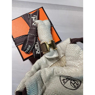 在臺現貨🧡12500 愛馬仕 Hermes Olympe 戒指 寬版 象灰 金 XS