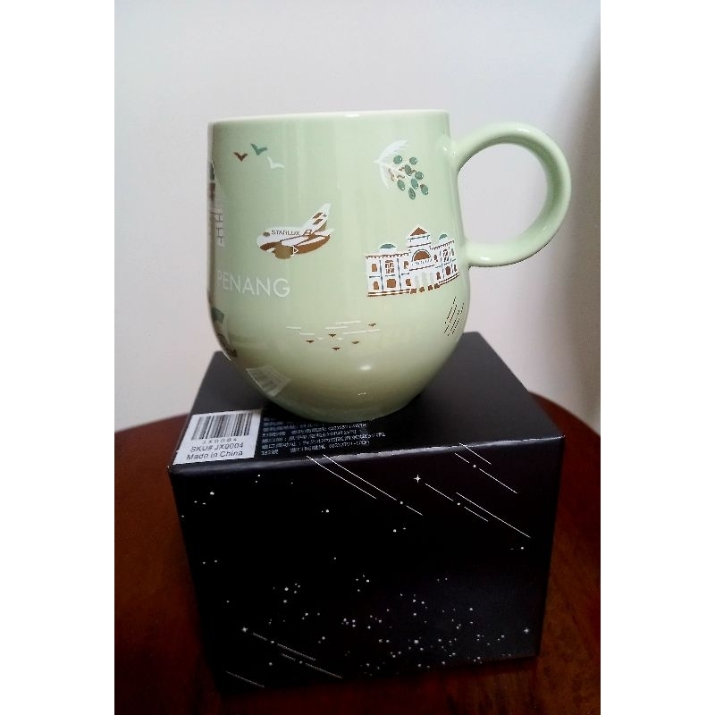 星宇航空 檳城航點紀念馬克杯