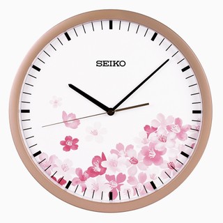 SEIKO 精工 浪漫櫻花指針式掛鐘 時鐘 PIA020P 開學季禮物