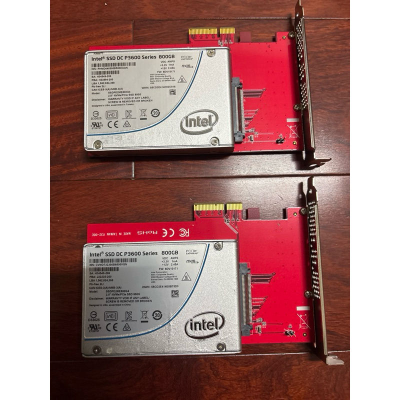 intel dc p3600  800g 良品