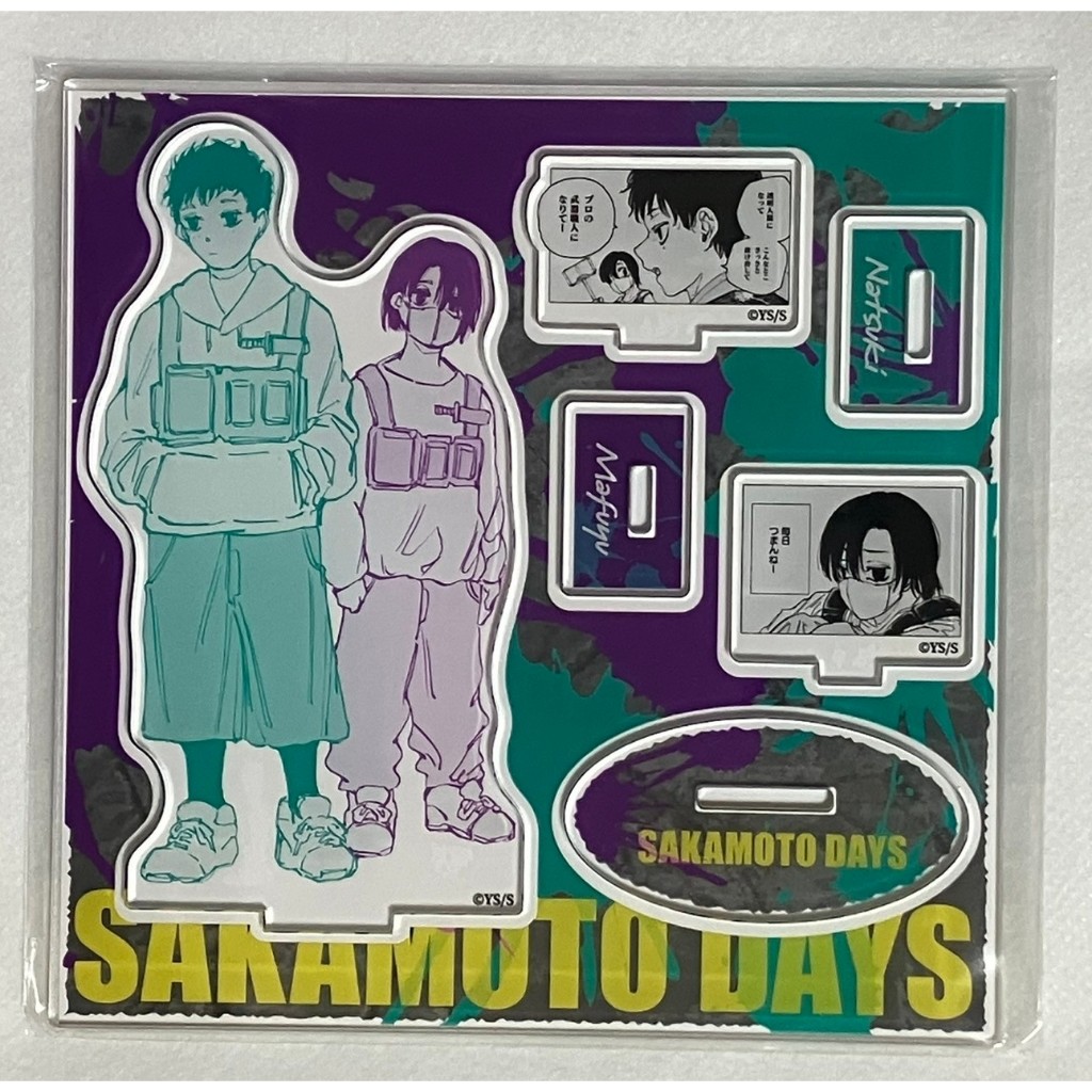 🔥現貨🔥sakamoto days 坂本日常 JUMPSHOP 壓克力立牌 勢羽真冬 勢羽夏生 幼年 小時候
