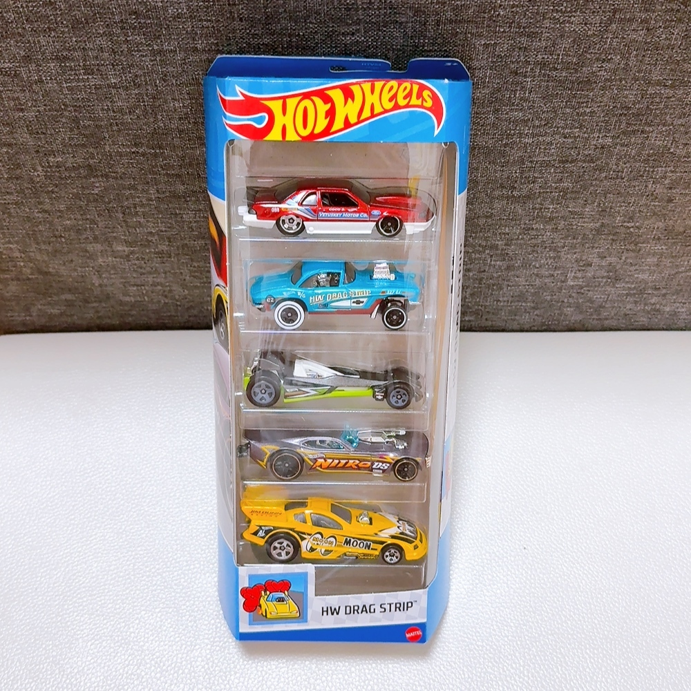 HOT WHEELS 風火輪 五車組 HW DRAG STRIP 直線加速車系列 mooneyes