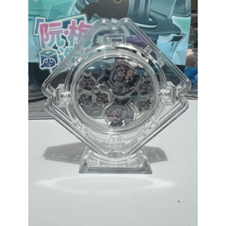 可旋轉收納盒 39mm壓克力咕卡卡盤展示架