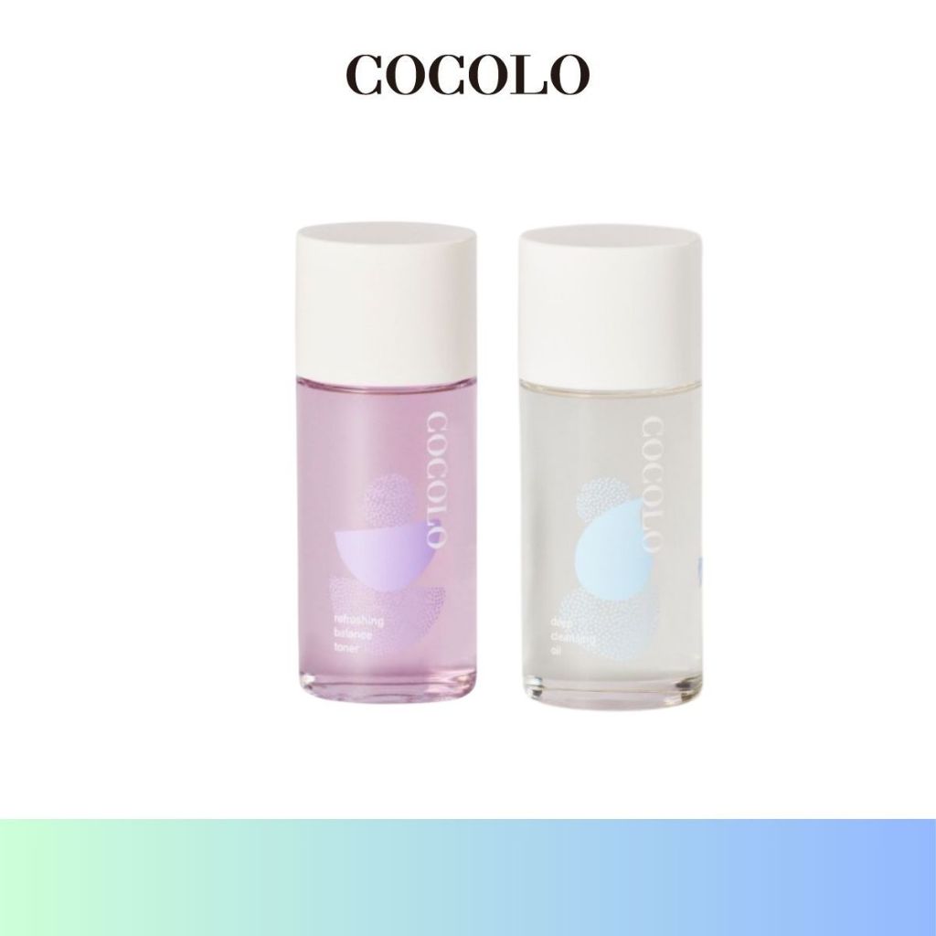 【COCOLO】醒膚平衡化妝水20ml +零負擔深層卸妝油20ml｜品牌旗艦店