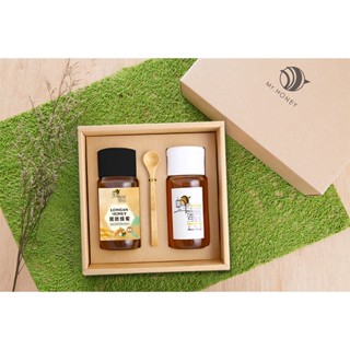 ｜Mr.HONEY 蜂蜜先生｜雙響禮盒-泰國-龍眼蜂蜜700g+臺灣純蜂蜜700g(龍眼蜜/荔枝蜜/野花蜜) 新年/中秋