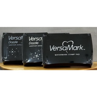 TSUKINEKO 月貓 浮水印台 VersaMark VersaMark Dazzle 照片有色差