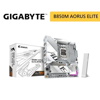 GIGABYTE 技嘉 B850M AORUS ELITE WIFI6E ICE AMD主機板
