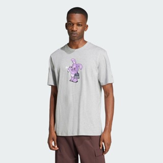 ADIDAS 短T TS FASHION BUNN 灰色 兔寶寶 休閒 短袖 男 IZ2587