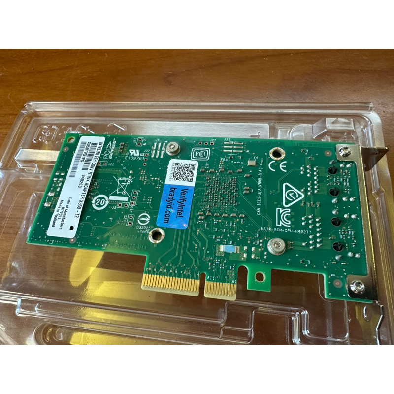 Intel X550-T2 X550 T2 2port 雙口 網路卡 RJ45 網卡 萬兆 10GbE 10G