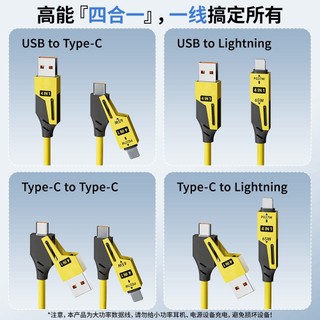 磁吸收納綫 PD快充 Type-C 充電線 適用於 iPhone 17 16 15 OPPO 快充線 三星 車載充電