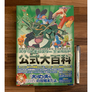 GBA 精靈寶可夢 綠寶石版 綠寶石 大型豪華本 大百科通關書 神奇寶貝 口袋怪獸 官方正版公式日文攻略書 任天堂