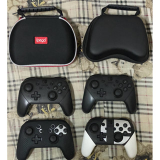 Switch Ns 原廠 無盒 Switch PRO 任天堂明星大陸鬥特仕版 限定版手把 副廠 黑色PRO 無線手把