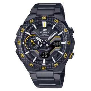 CASIO 卡西歐(ECB-2200RC-1A9) EDIFICE WINDFLOW 太陽能 方程式賽車雙顯錶